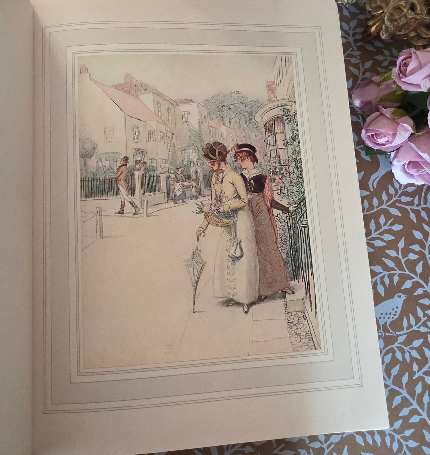 1913 Quality Street Book, JM Barrie, Hugh Thomson Illustrations, Original Box