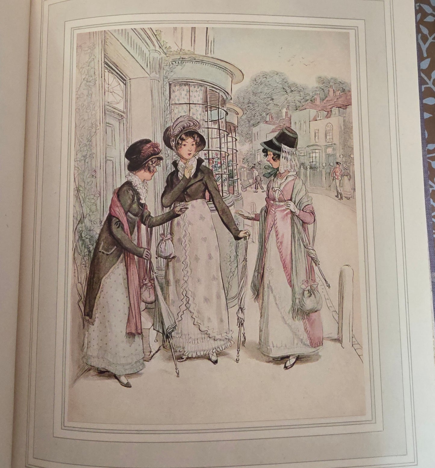 1913 Quality Street Book, JM Barrie, Hugh Thomson Illustrations, Original Box