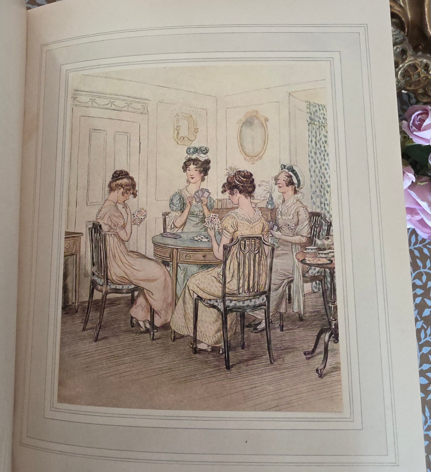 1913 Quality Street Book, JM Barrie, Hugh Thomson Illustrations, Original Box