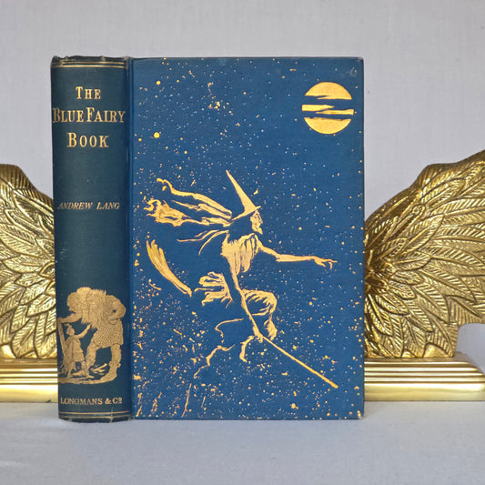 1909 The Blue Fairy Book : Beautifully Illustrated Vintage Book