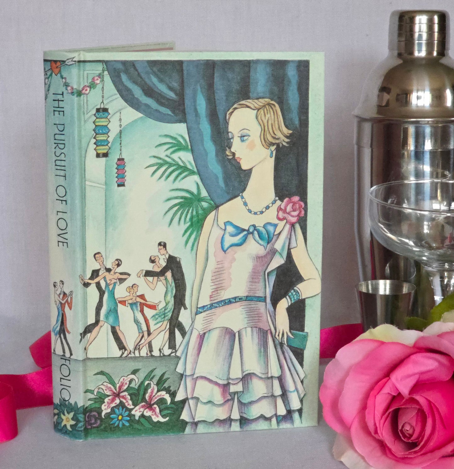 Nancy Mitford Folio Society Set: The Pursuit of Love, Love in a Cold Climate