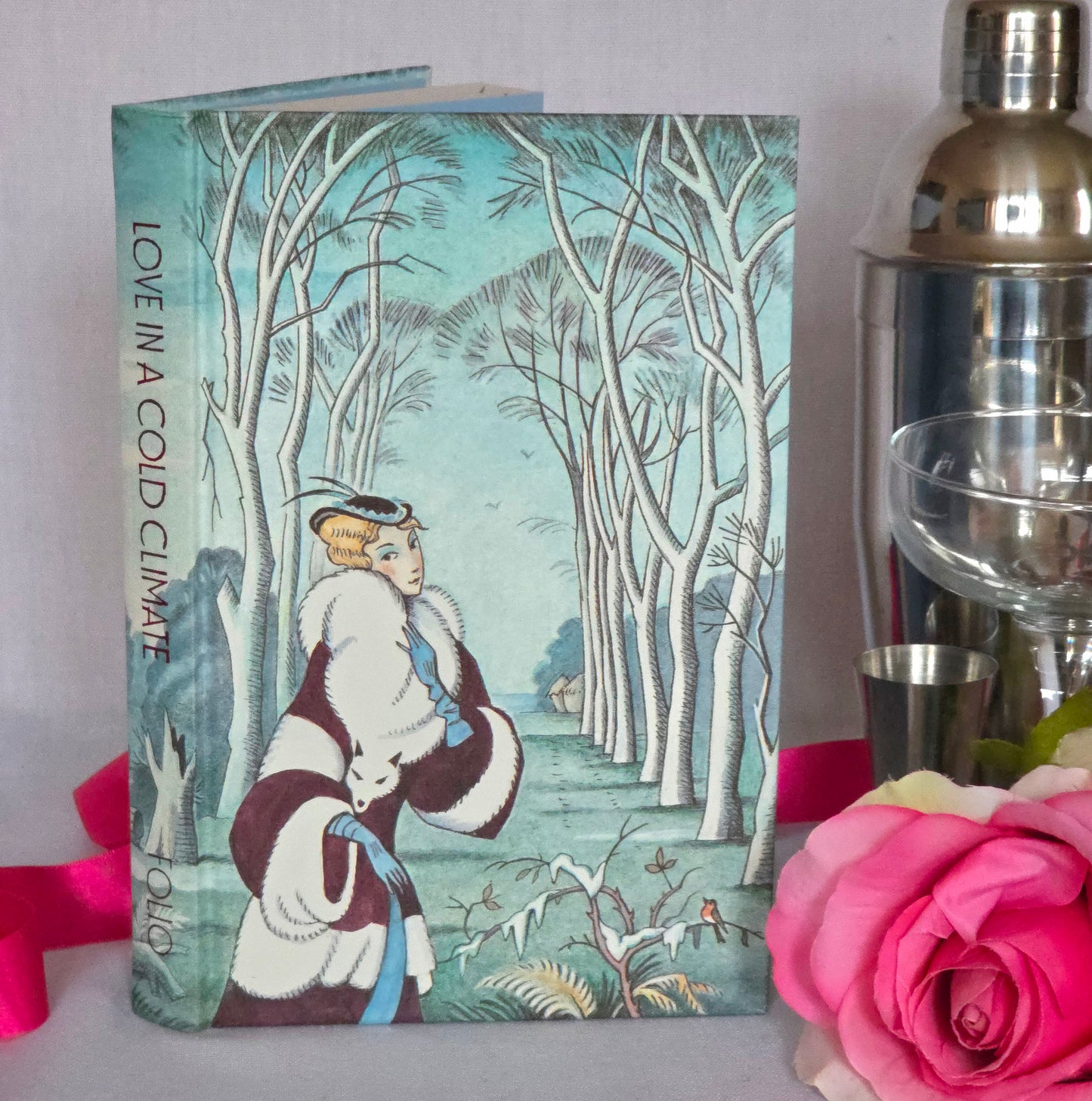 Nancy Mitford Folio Society Set: The Pursuit of Love, Love in a Cold Climate