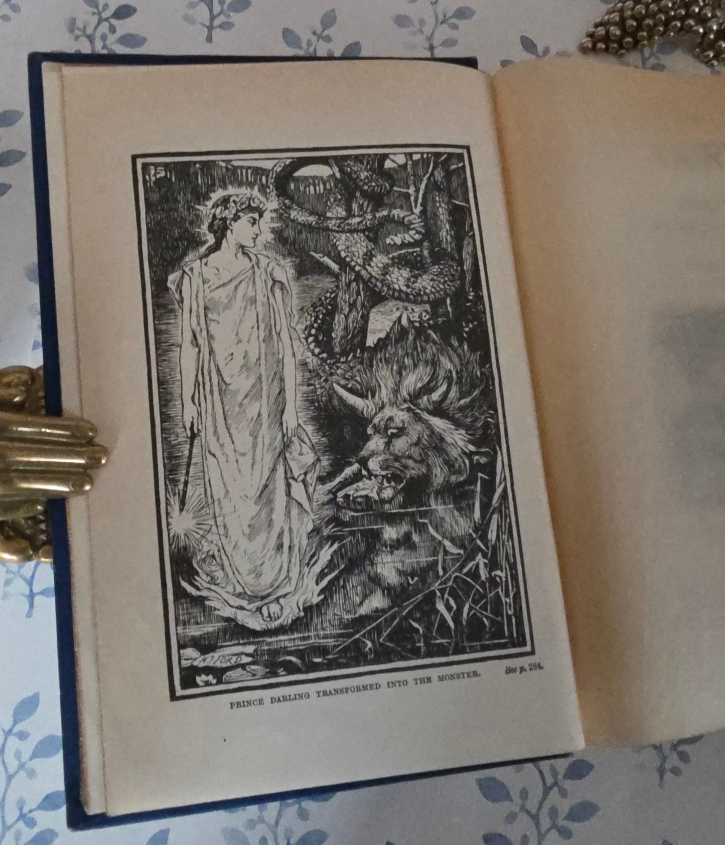 1909 The Blue Fairy Book : Beautifully Illustrated Vintage Book