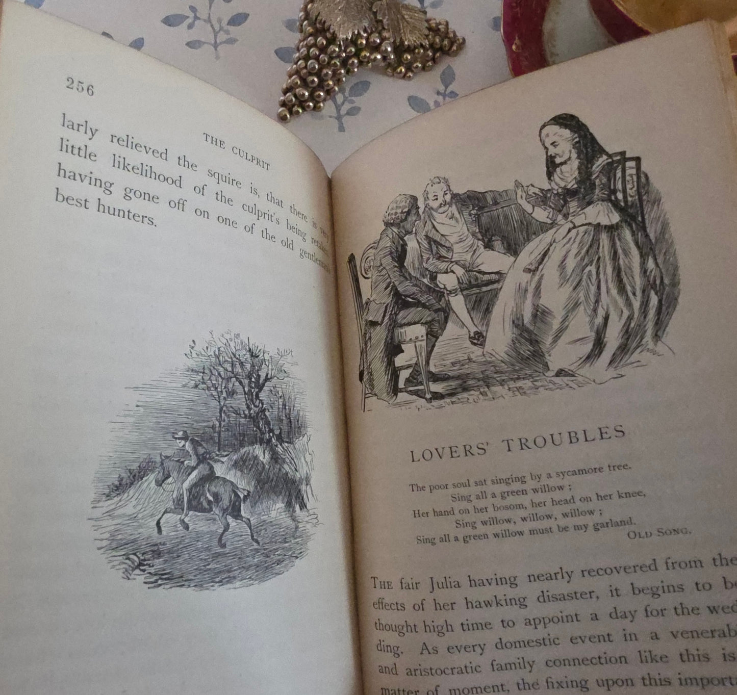 1903 Bracebridge Hall by Washington Irving: Full Leather Illustrated Edition