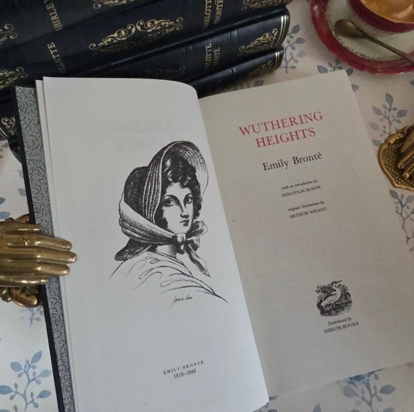 1970 Vintage Set of The Bronte Sister's Novels - Illustrated