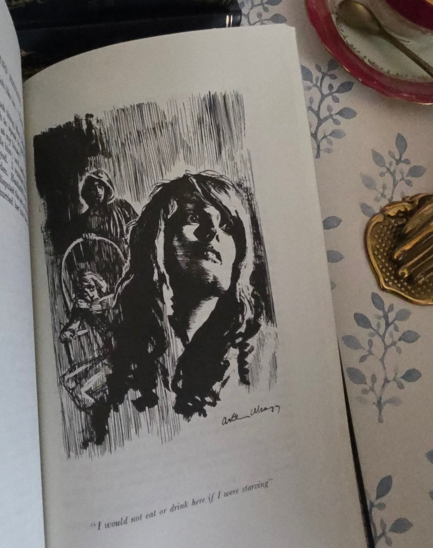 1970 Vintage Set of The Bronte Sister's Novels - Illustrated