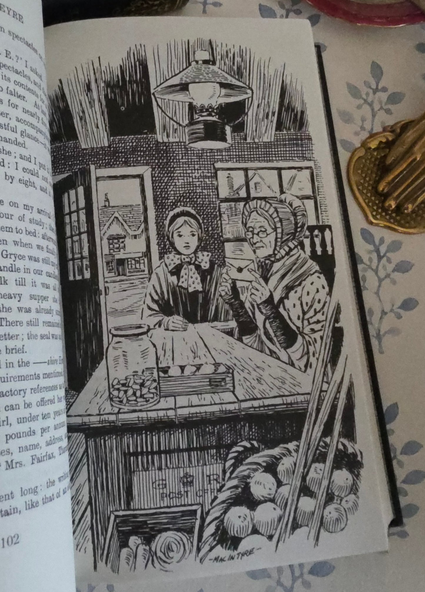 1970 Vintage Set of The Bronte Sister's Novels - Illustrated