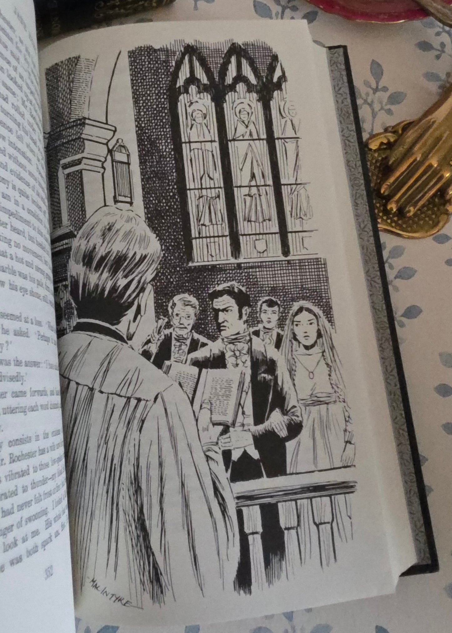 1970 Vintage Set of The Bronte Sister's Novels - Illustrated