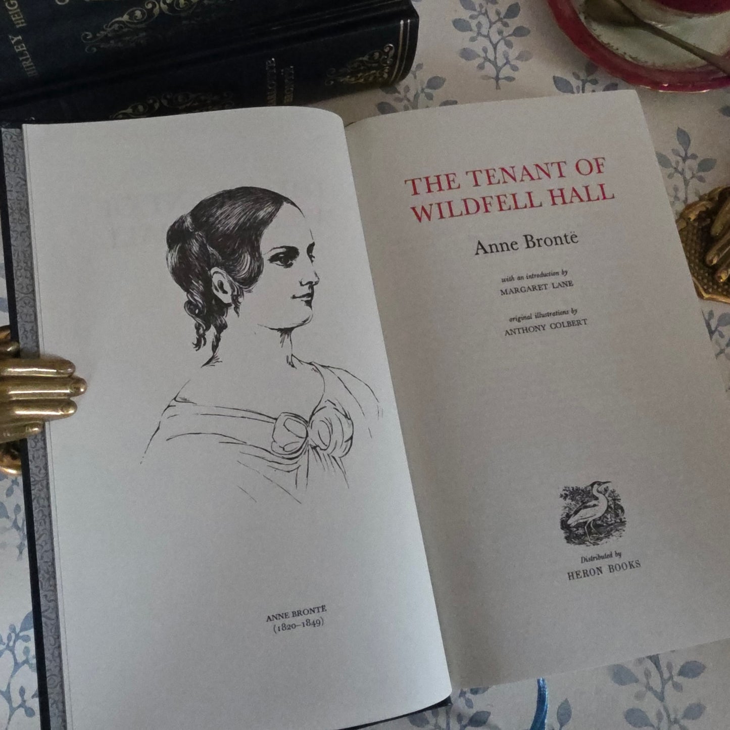 1970 Vintage Set of The Bronte Sister's Novels - Illustrated