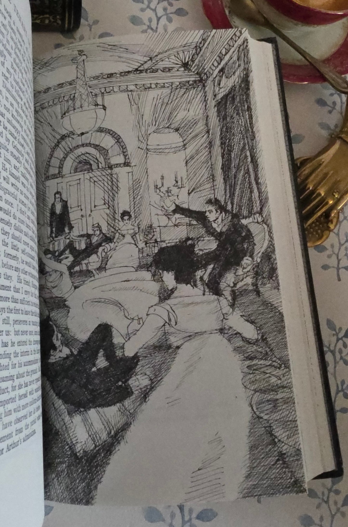 1970 Vintage Set of The Bronte Sister's Novels - Illustrated