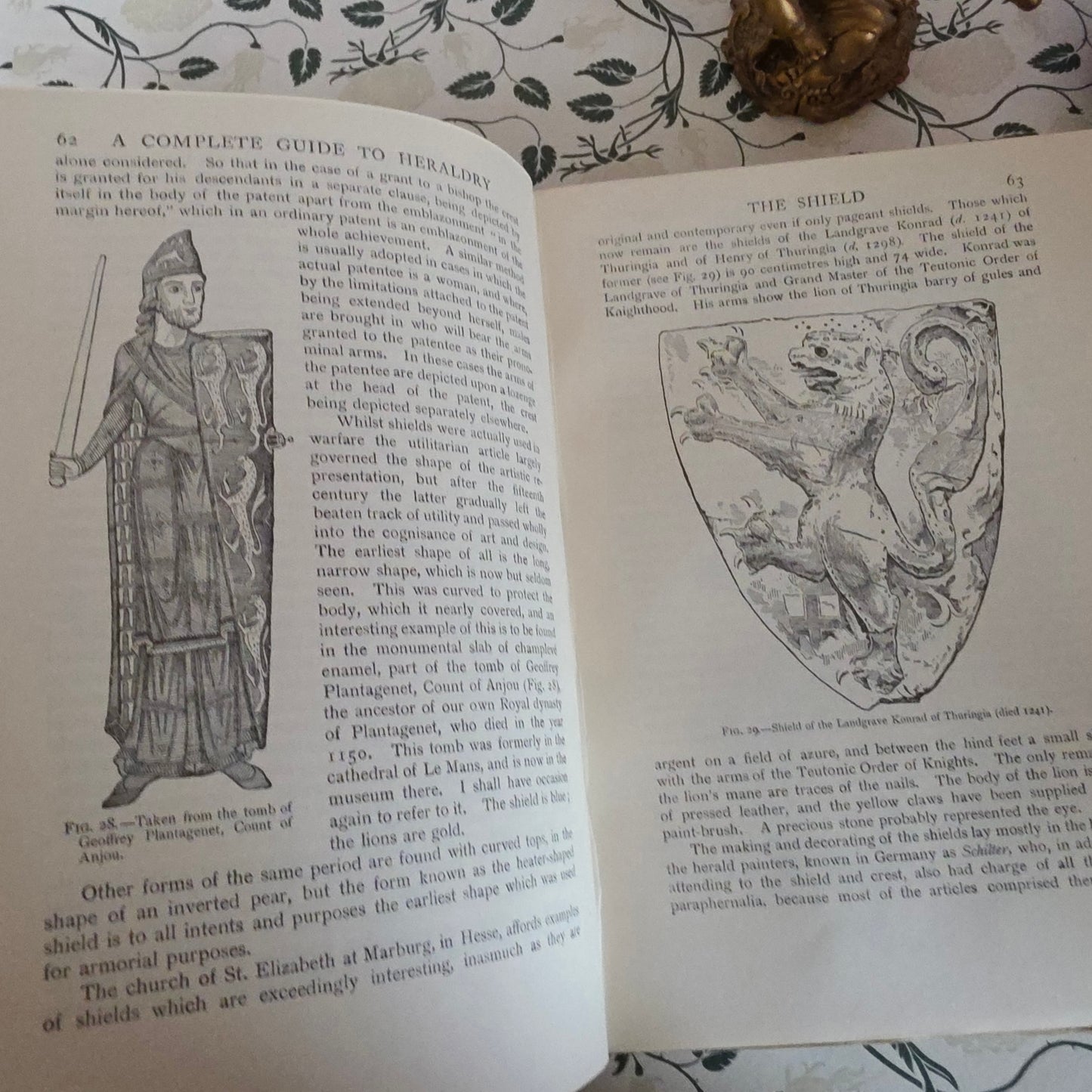 1950 A Complete Guide to Heraldry by Arthur Charles Fox-Davies - Illustrated Vintage Book