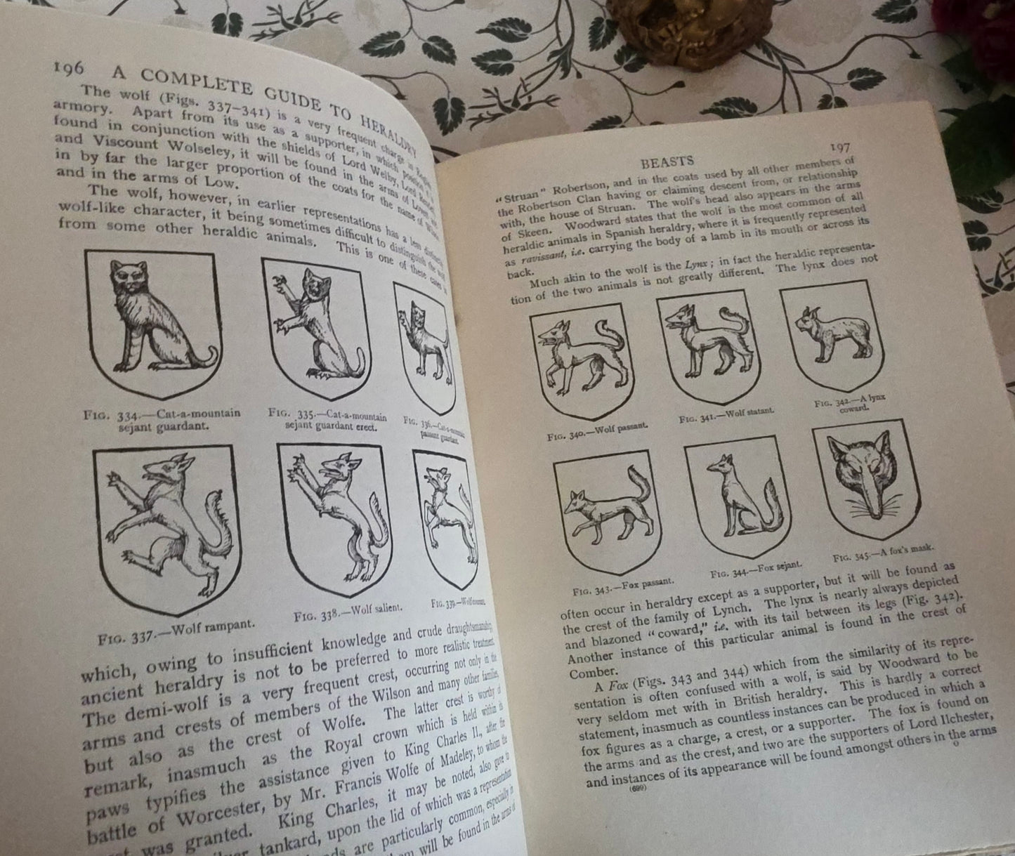 1950 A Complete Guide to Heraldry by Arthur Charles Fox-Davies - Illustrated Vintage Book