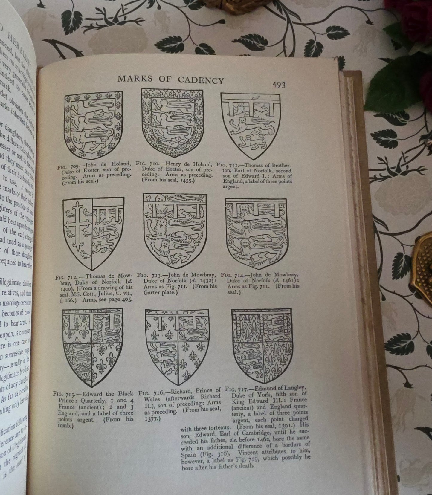 1950 A Complete Guide to Heraldry by Arthur Charles Fox-Davies - Illustrated Vintage Book