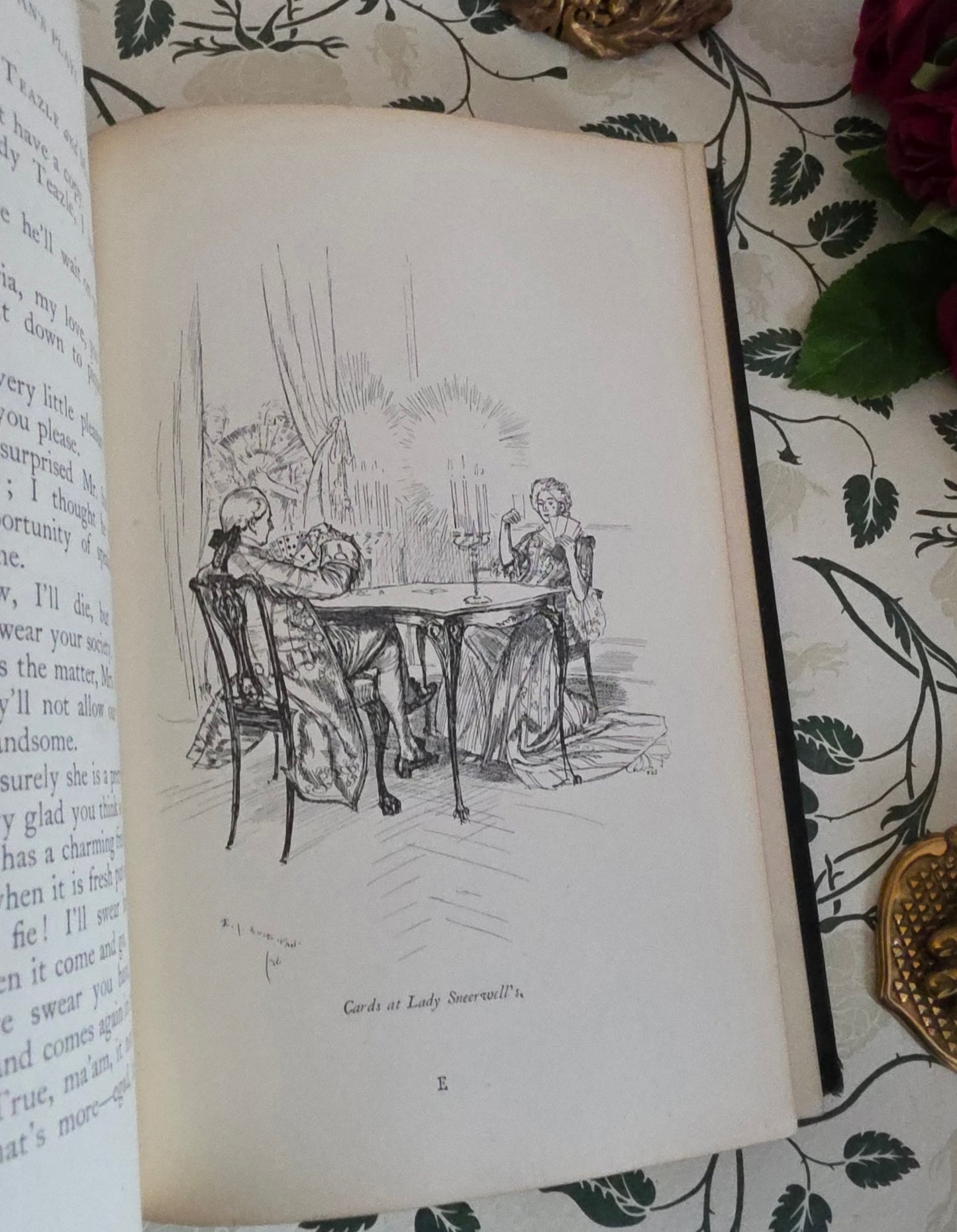 1896 The School For Scandal and The Rivals : Illustrated Antique Edition