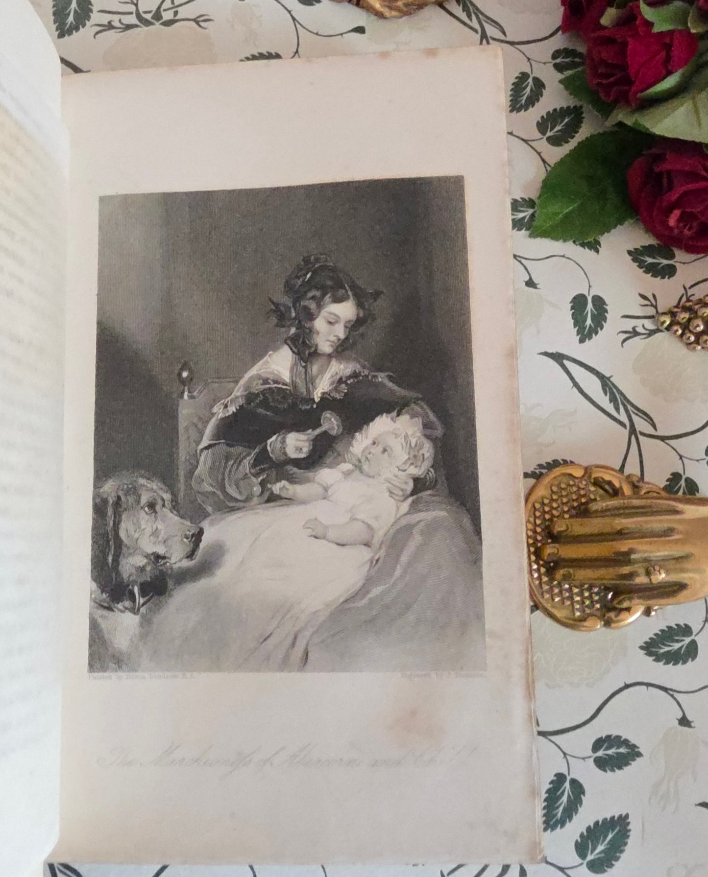 1857 Lives of Illustrious Women of England : Super Engraved Portraits