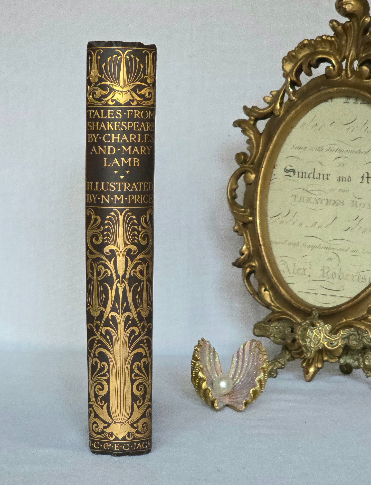 1905 Tales From Shakespeare by Charles and Mary Lamb : Illustrated Antique Book