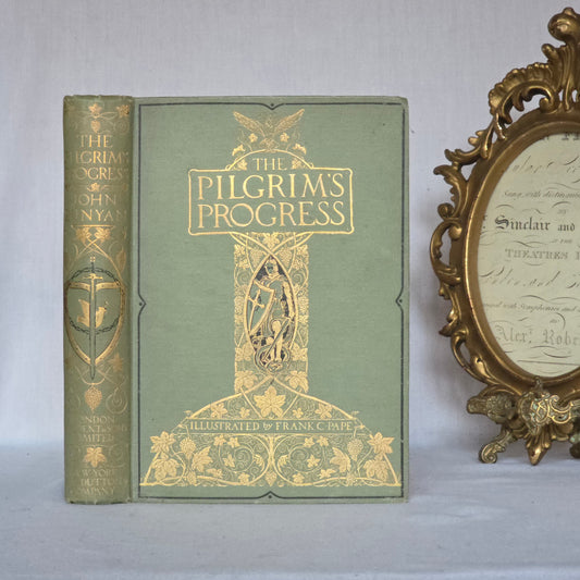 1910 Pilgrim's Progress by John Bunyan : Richly Illustrated by Frank Papé