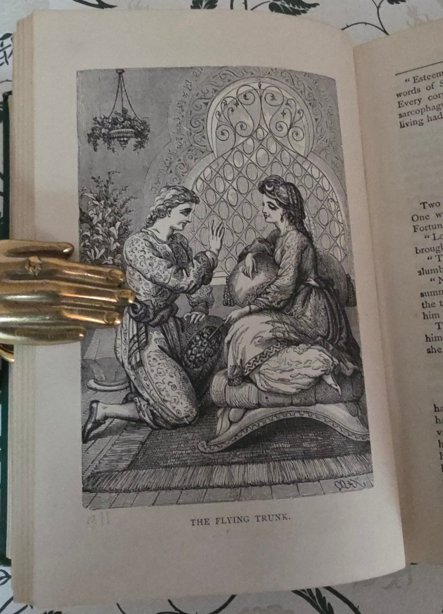 1888 Hans Christian Andersen Fairy Tales: Illustrated Antique Book