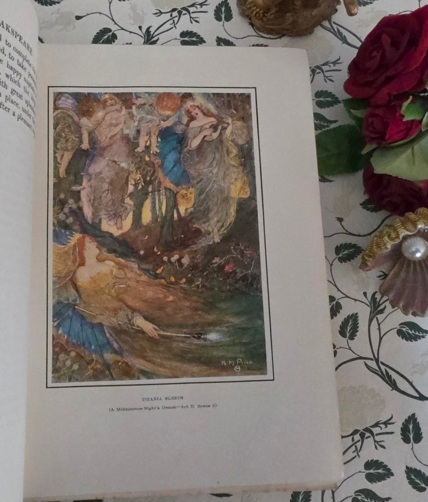 1905 Tales From Shakespeare by Charles and Mary Lamb : Illustrated Antique Book