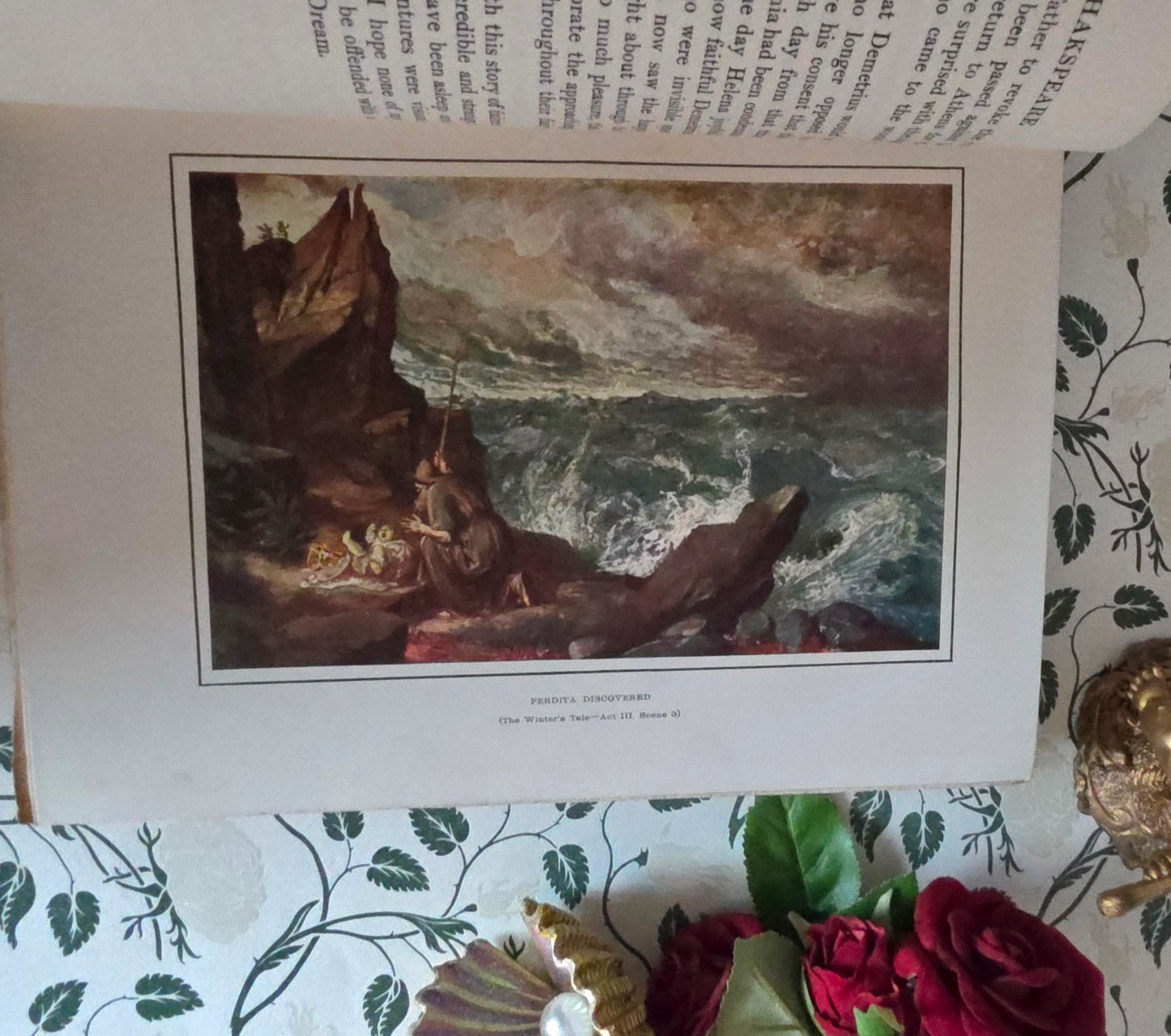 1905 Tales From Shakespeare by Charles and Mary Lamb : Illustrated Antique Book