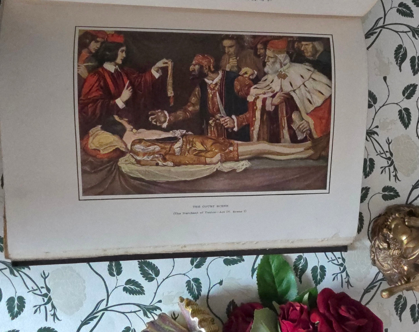 1905 Tales From Shakespeare by Charles and Mary Lamb : Illustrated Antique Book