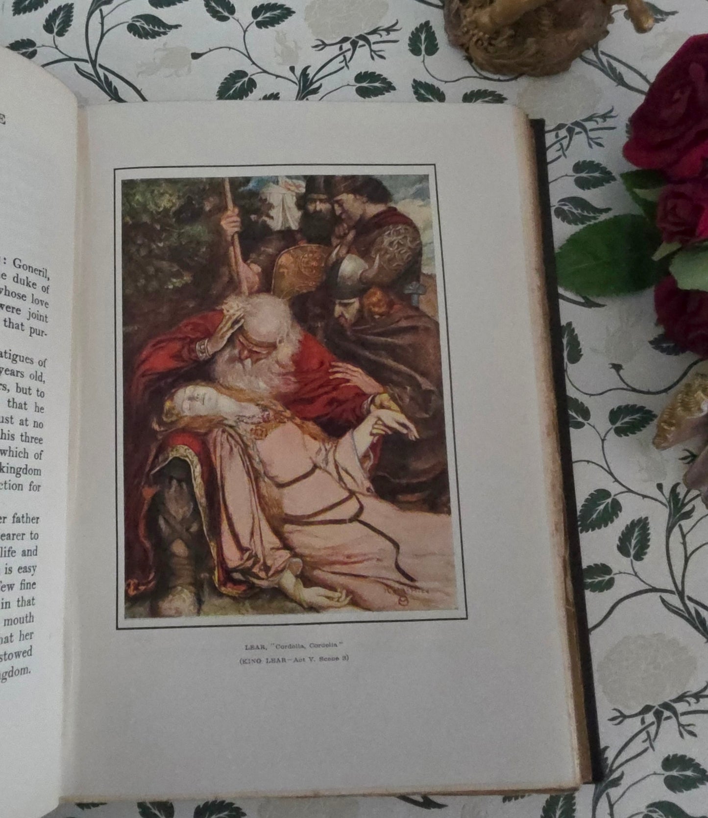 1905 Tales From Shakespeare by Charles and Mary Lamb : Illustrated Antique Book