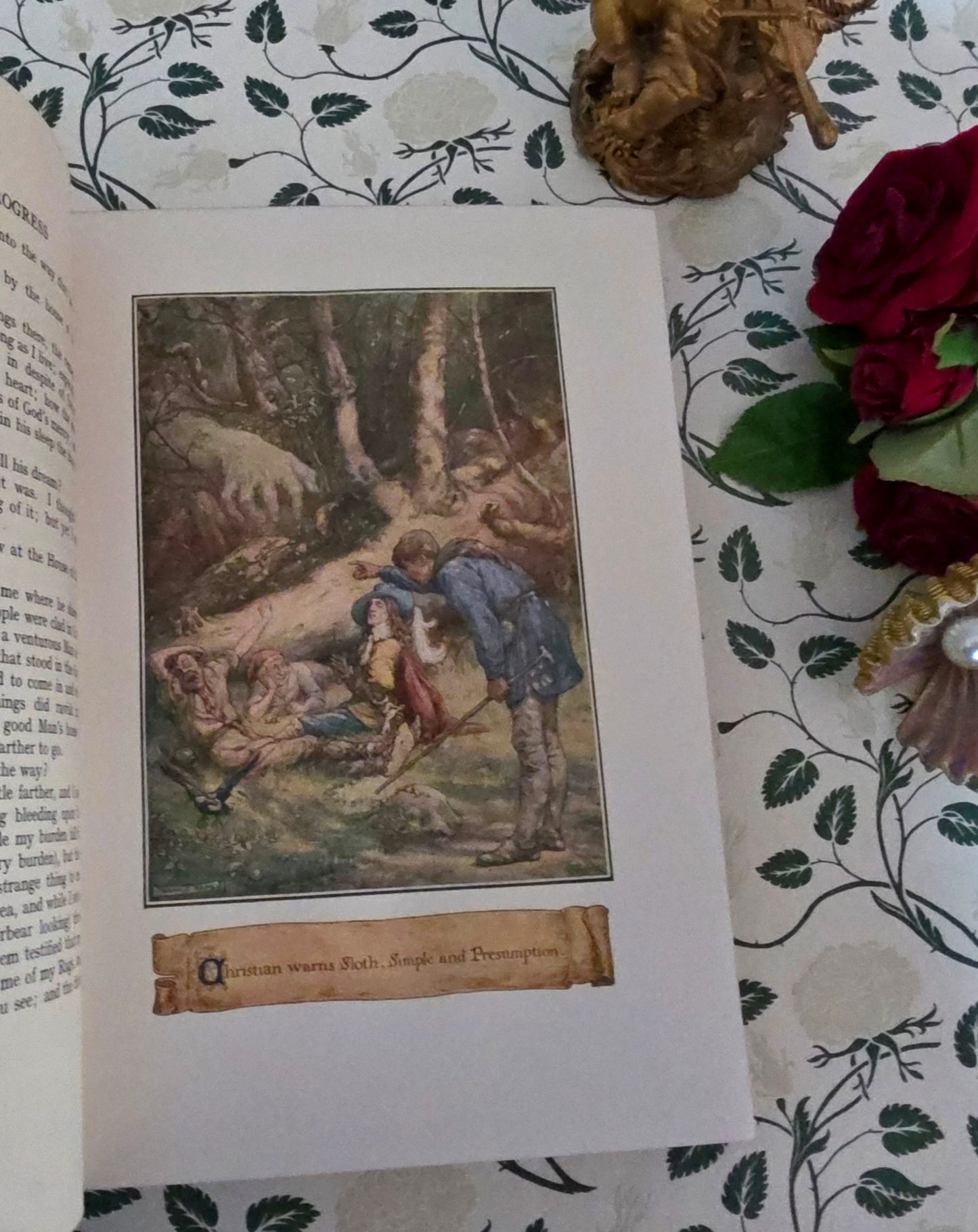 1910 Pilgrim's Progress by John Bunyan : Richly Illustrated by Frank Papé