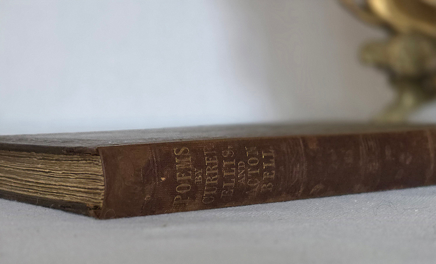 1850 FIRST EDITION Poems by Currer, Ellis and Acton Bell - Scarce Antique Brontë Book