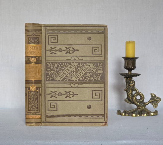 c1880 Northanger Abbey and Persuasion by Jane Austen: Scarce, Antique Book