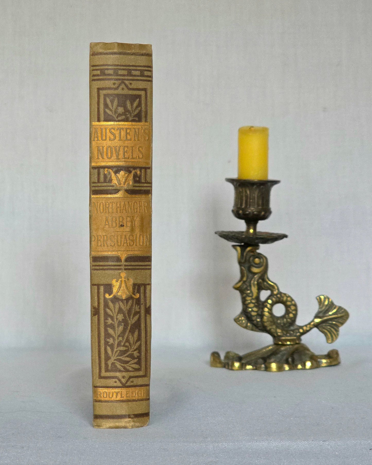 c1880 Northanger Abbey and Persuasion by Jane Austen: Scarce, Antique Book