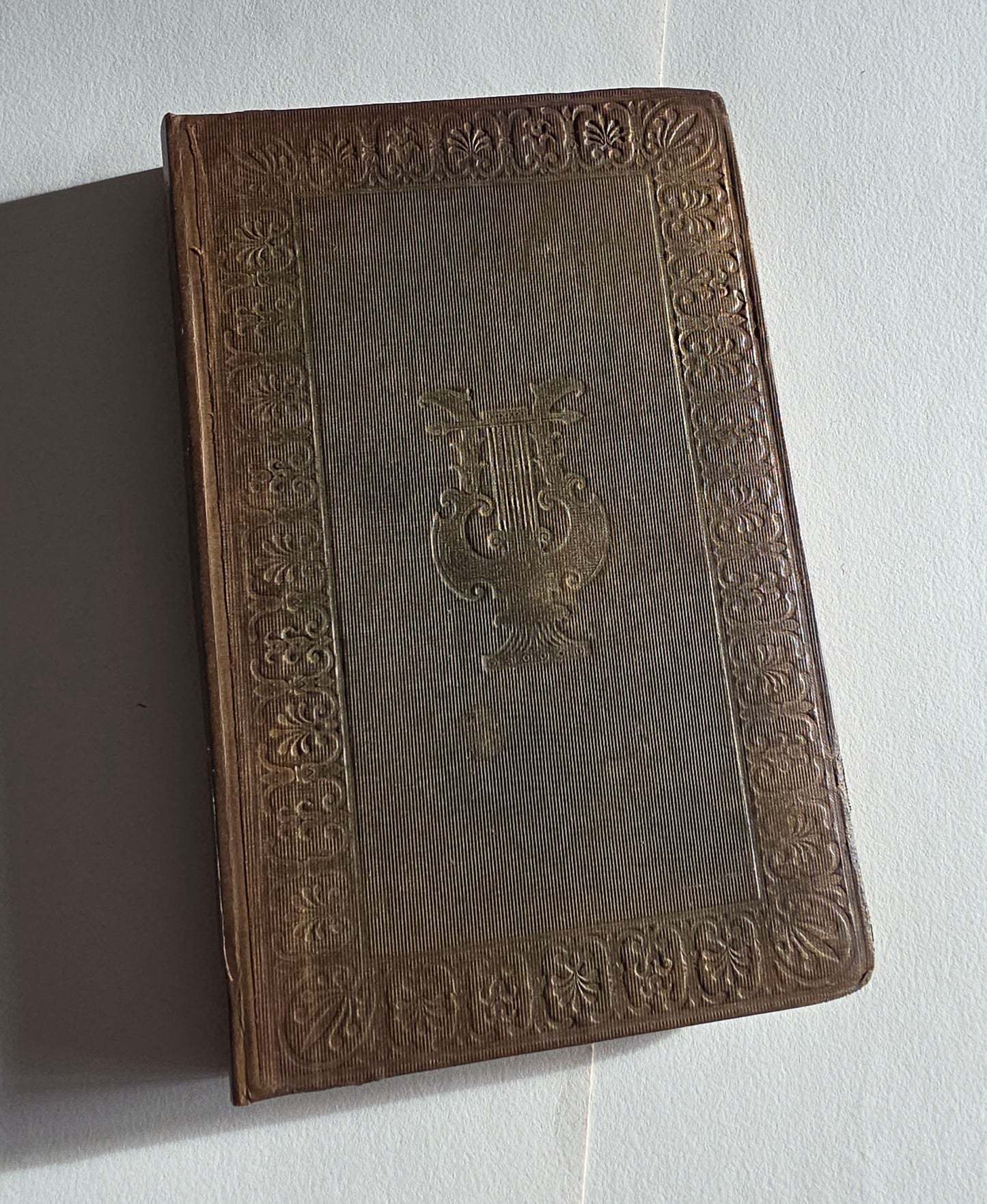 1850 FIRST EDITION Poems by Currer, Ellis and Acton Bell - Scarce Antique Brontë Book