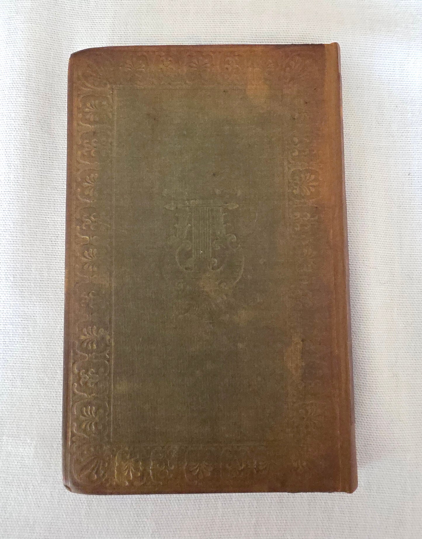 1850 FIRST EDITION Poems by Currer, Ellis and Acton Bell - Scarce Antique Brontë Book