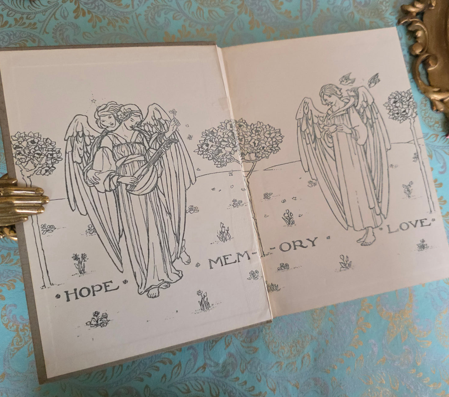 c1930 Goblin Market by Christina Rossetti : Illustrated by Florence Harrison