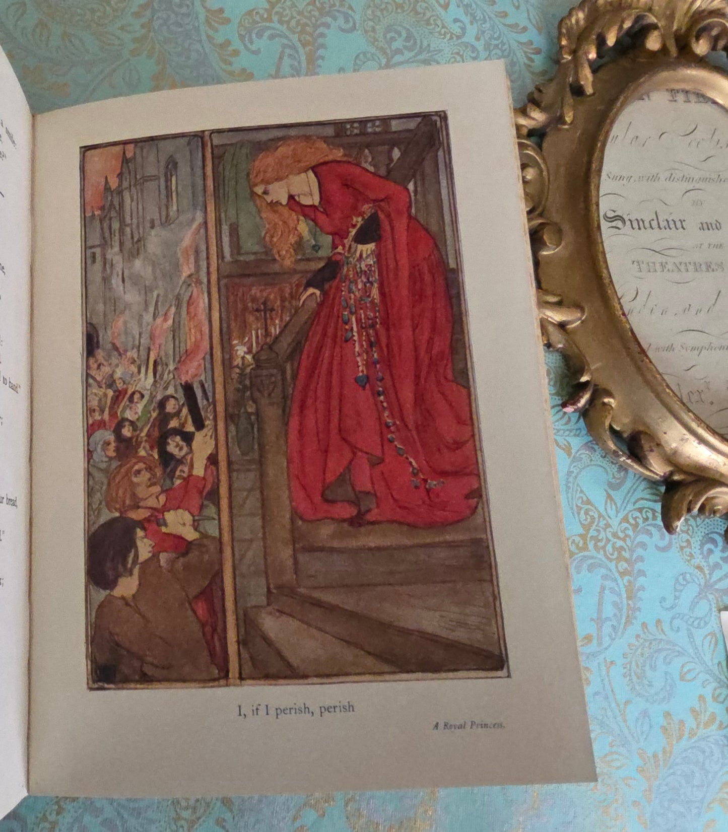 c1930 Goblin Market by Christina Rossetti : Illustrated by Florence Harrison