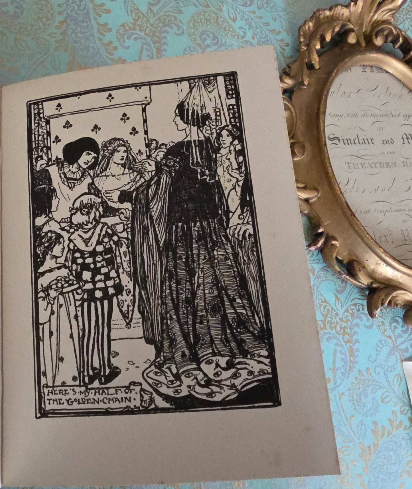 c1930 Goblin Market by Christina Rossetti : Illustrated by Florence Harrison