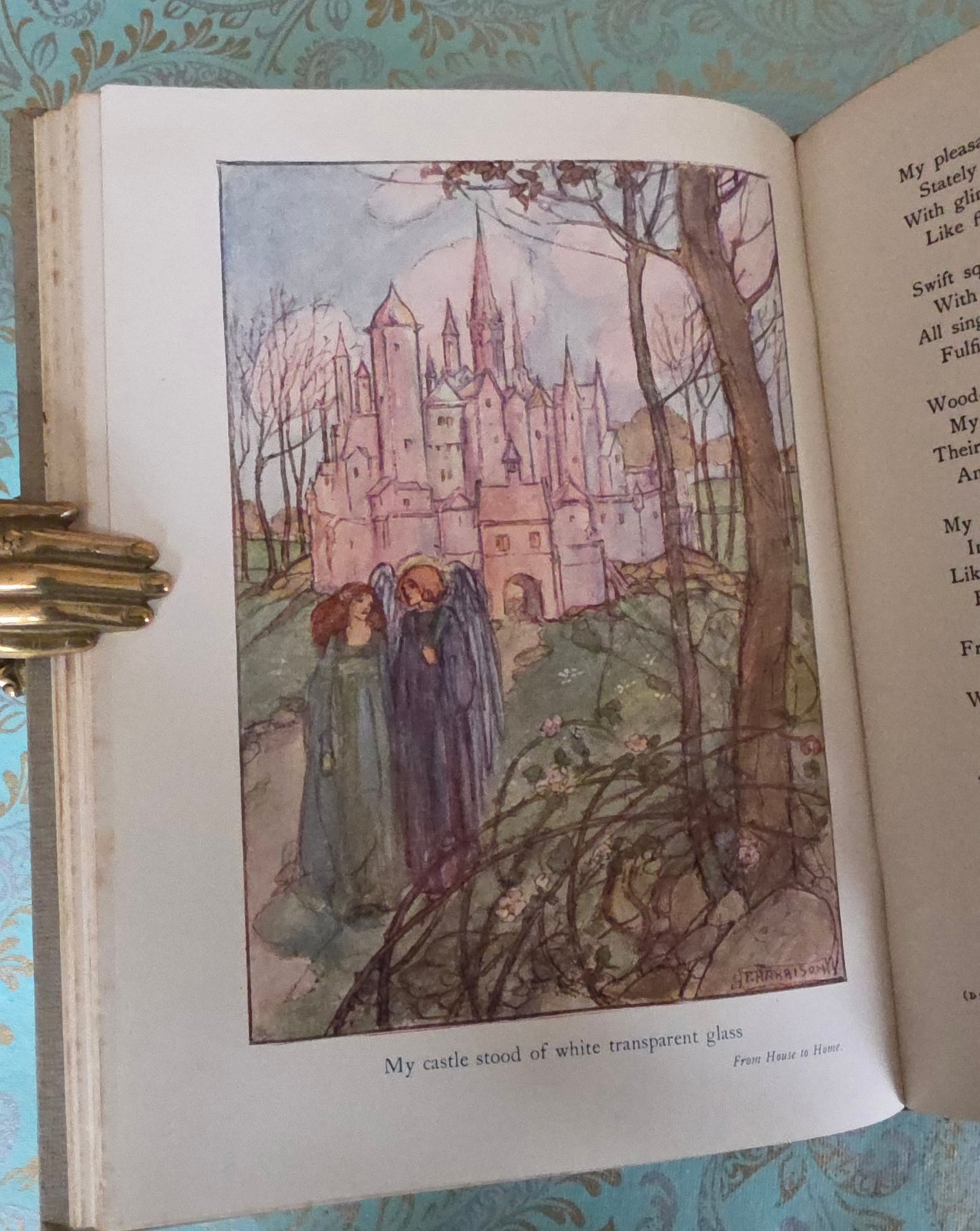 c1930 Goblin Market by Christina Rossetti : Illustrated by Florence Harrison
