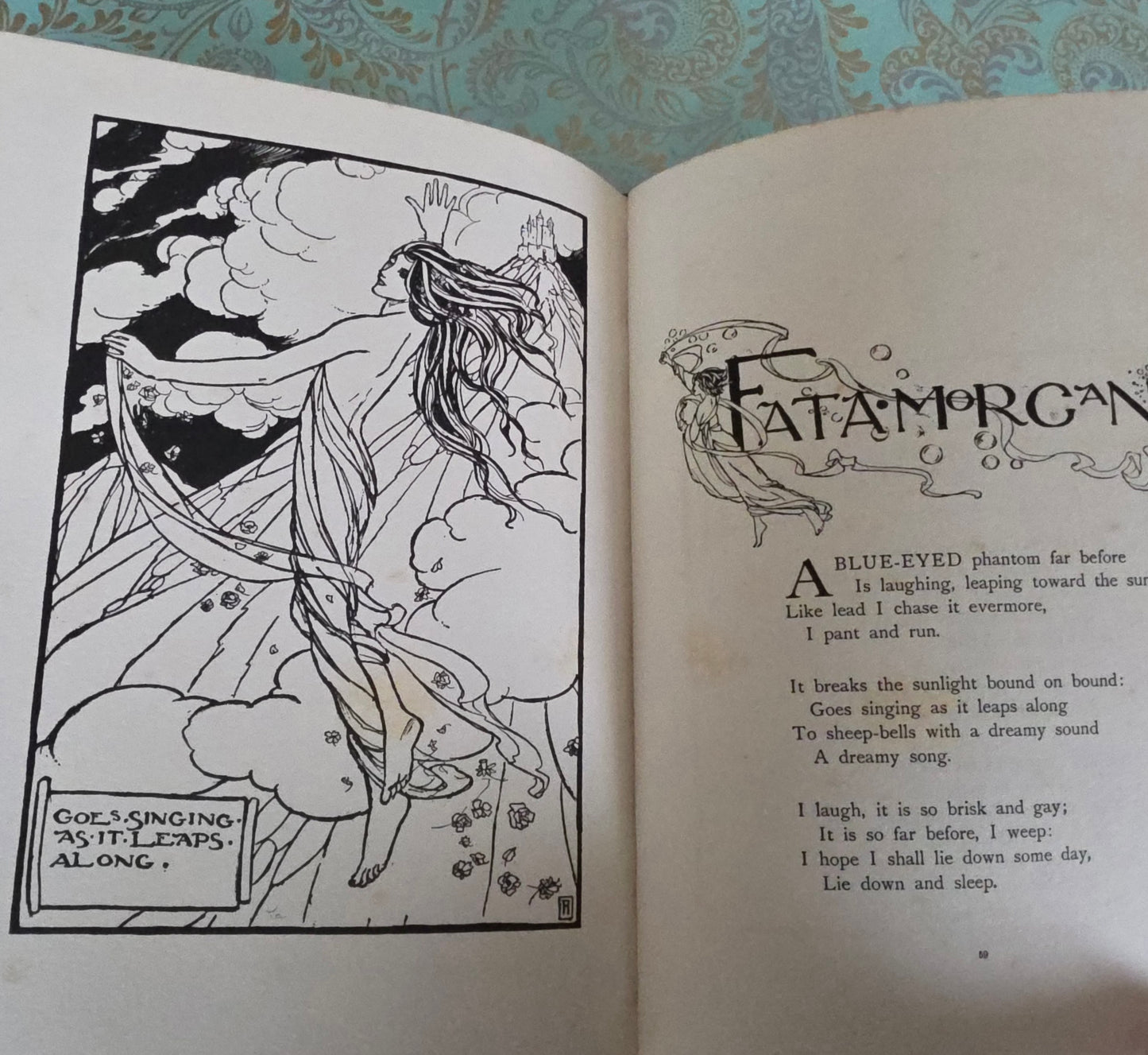 c1930 Goblin Market by Christina Rossetti : Illustrated by Florence Harrison