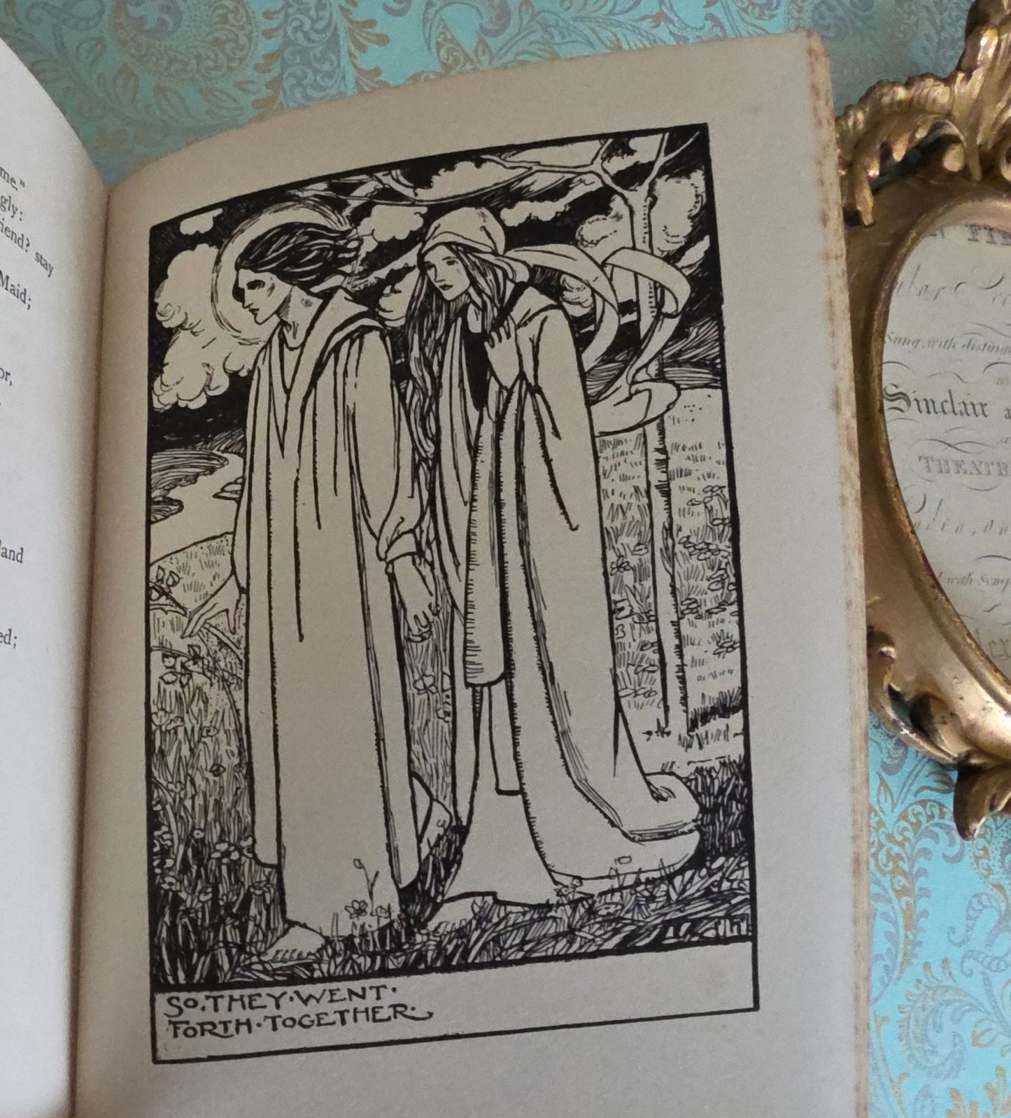 c1930 Goblin Market by Christina Rossetti : Illustrated by Florence Harrison