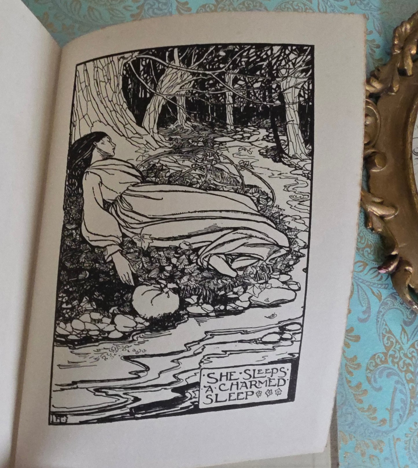 c1930 Goblin Market by Christina Rossetti : Illustrated by Florence Harrison