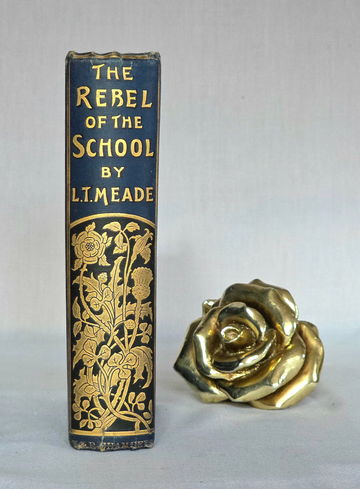 1902 The Rebel of the School by LT Meade : Antique First Edition