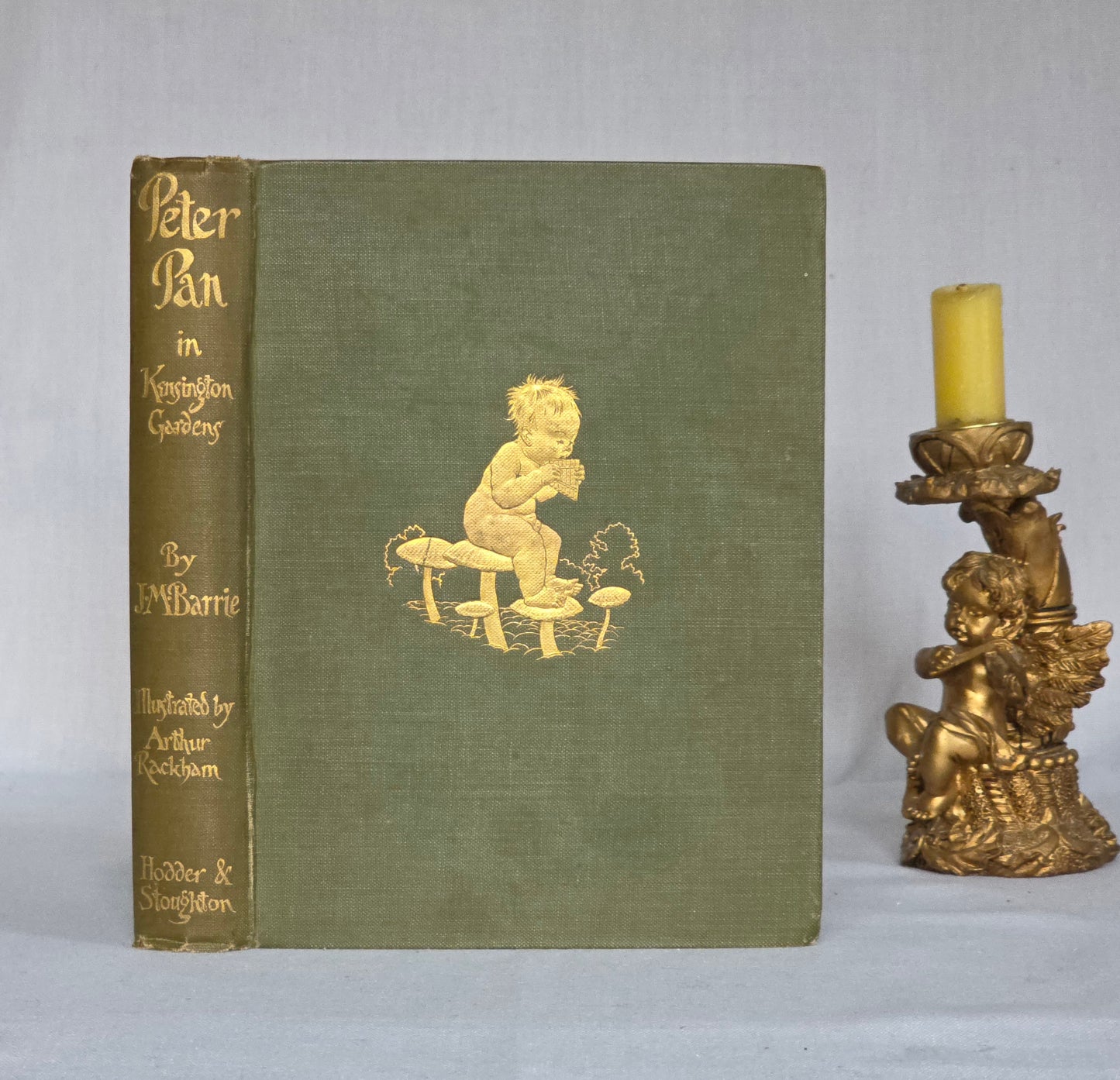 1920s Peter Pan in Kensington Gardens by JM Barrie : 24 Rackham Plates