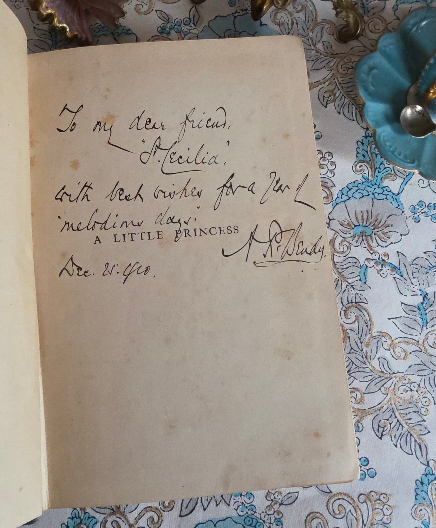 1905 A Little Princess by Frances Hodgson Burnett : First British Edition