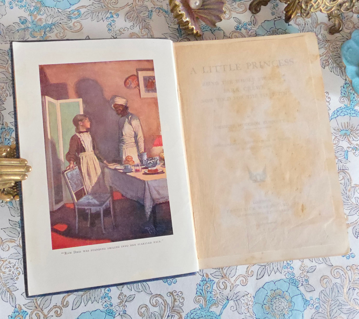 1905 A Little Princess by Frances Hodgson Burnett : First British Edition