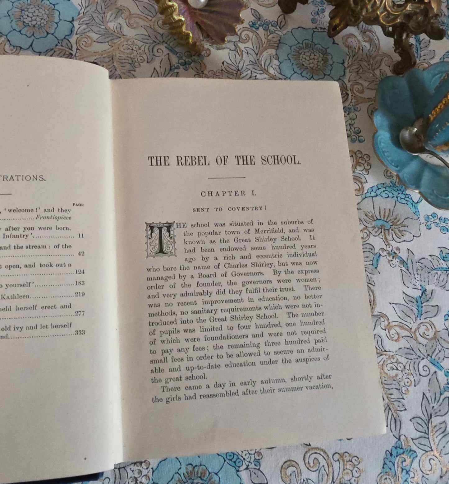 1902 The Rebel of the School by LT Meade : Antique First Edition