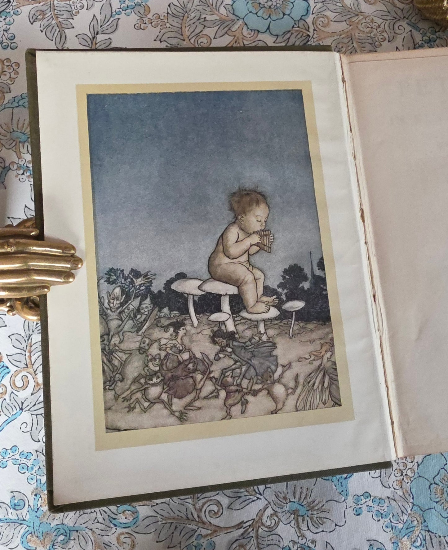 1920s Peter Pan in Kensington Gardens by JM Barrie : 24 Rackham Plates