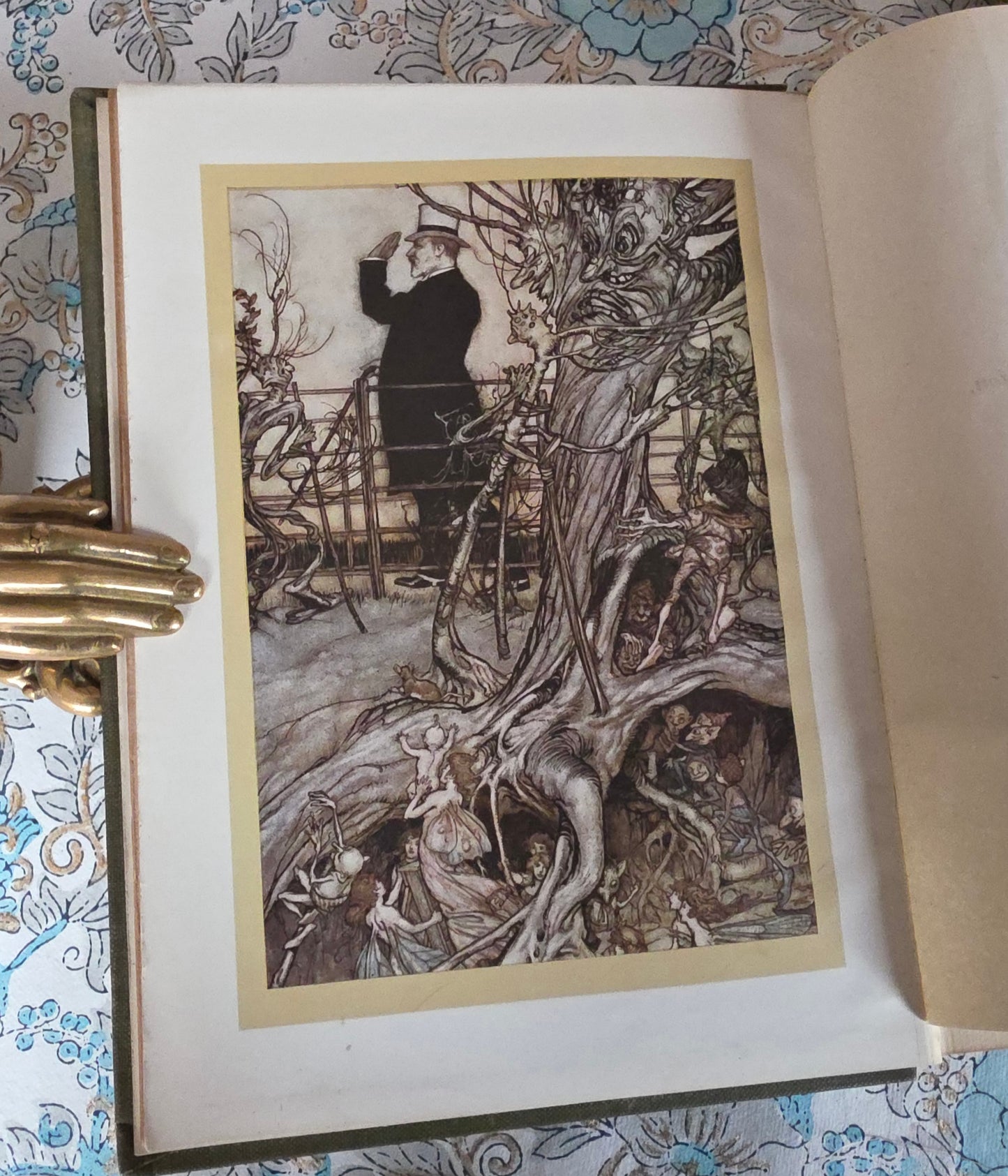 1920s Peter Pan in Kensington Gardens by JM Barrie : 24 Rackham Plates