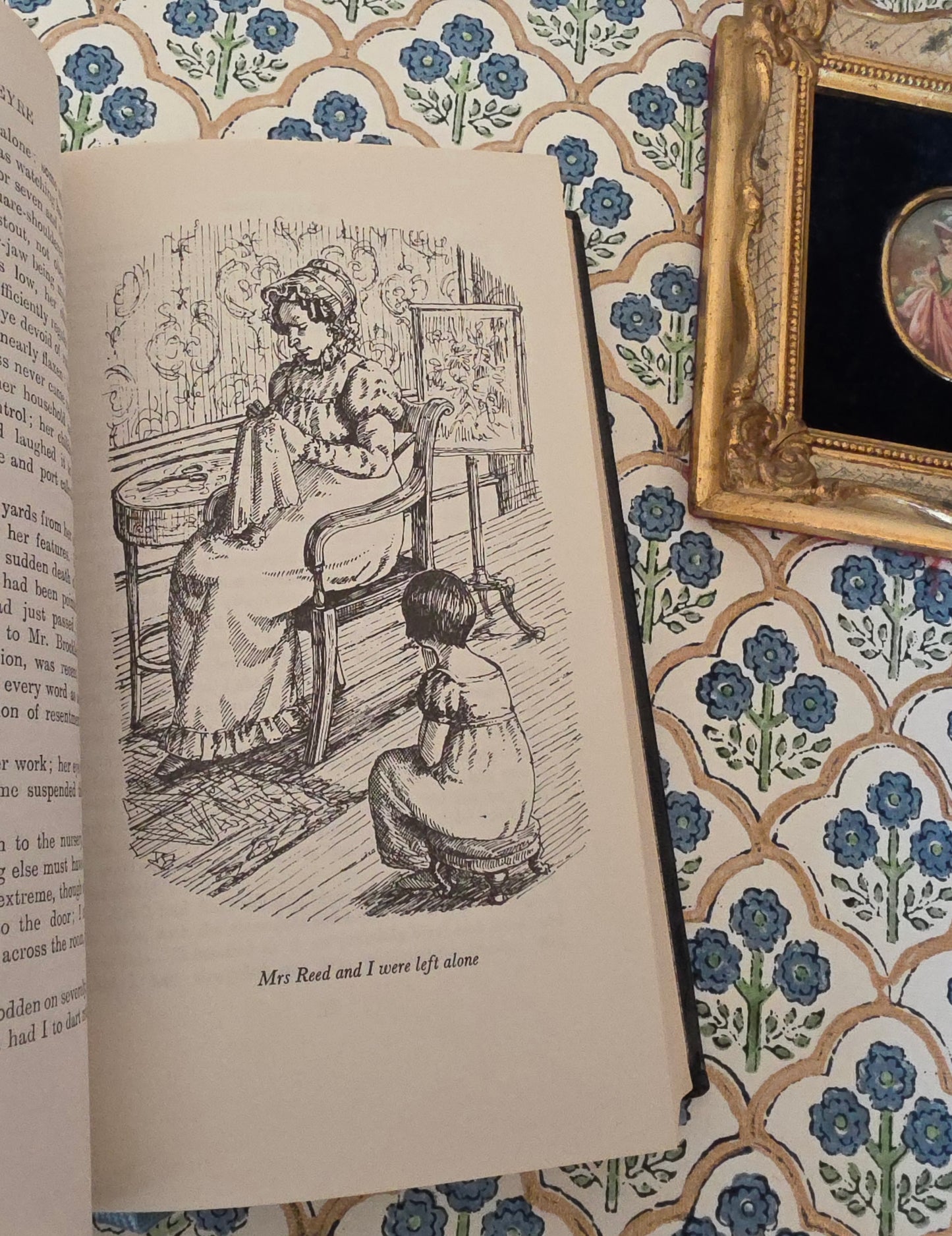 1979 Jane Eyre by Charlotte Bronte - Illustrated Vintage Book