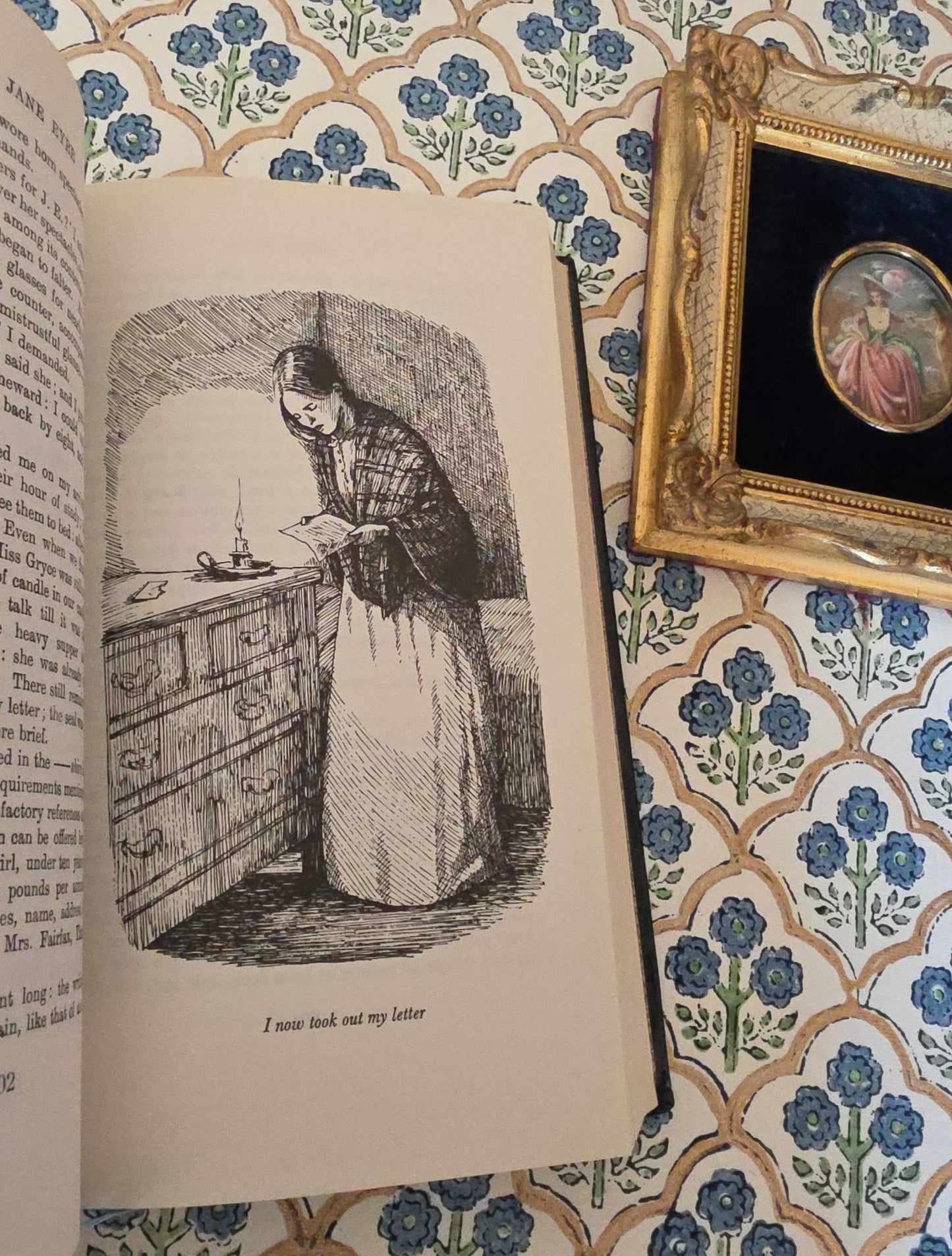 1979 Jane Eyre by Charlotte Bronte - Illustrated Vintage Book