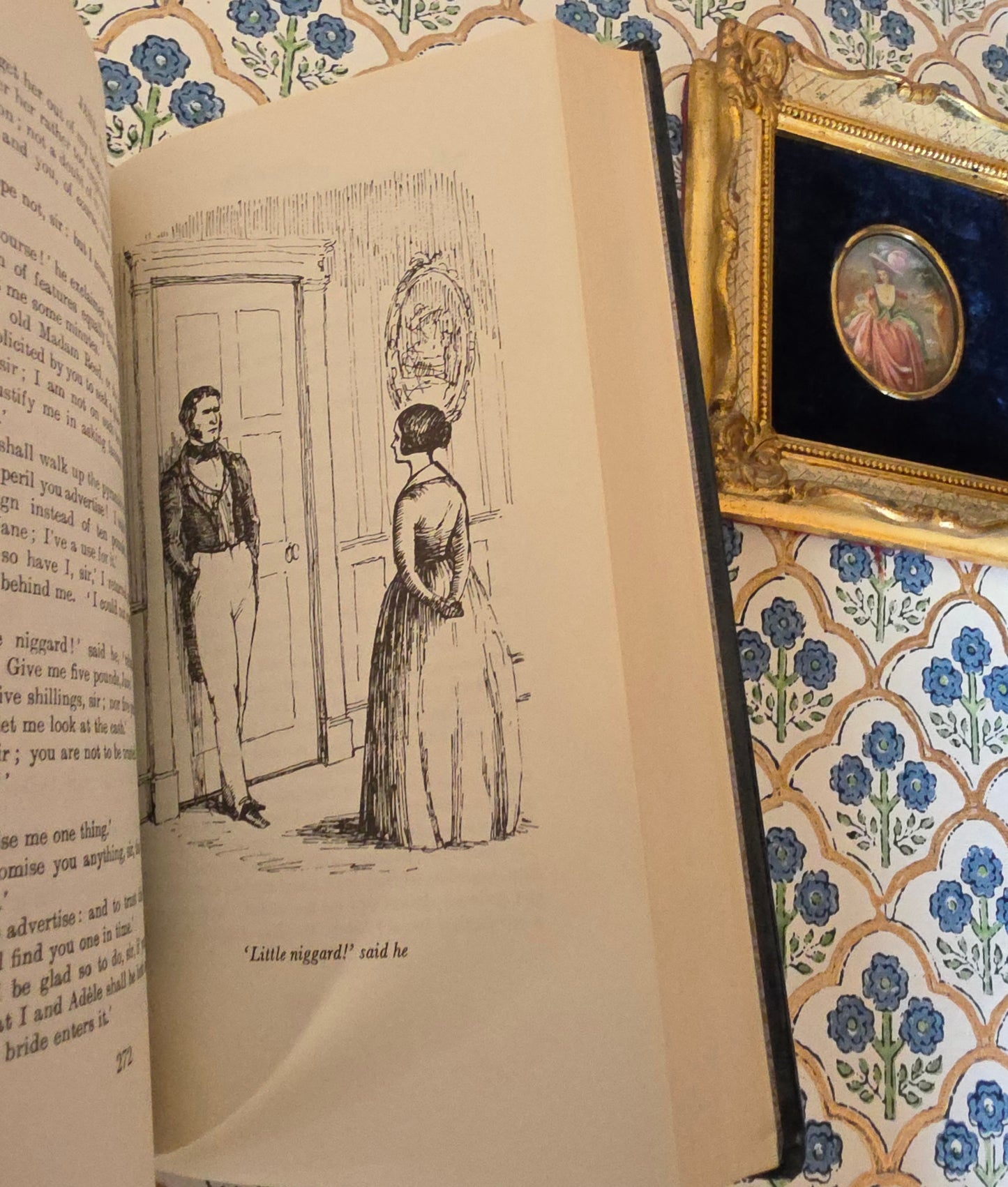 1979 Jane Eyre by Charlotte Bronte - Illustrated Vintage Book