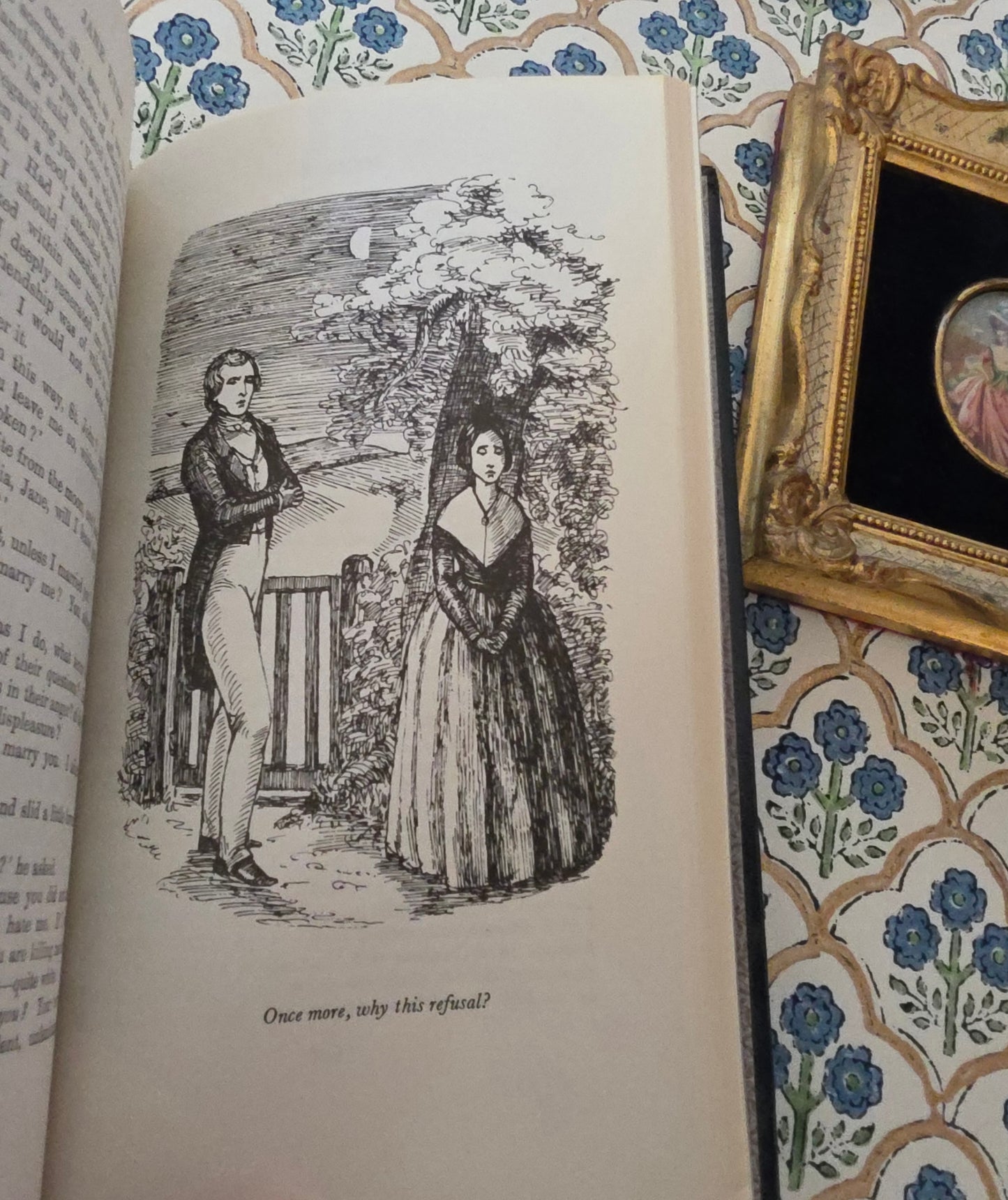 1979 Jane Eyre by Charlotte Bronte - Illustrated Vintage Book